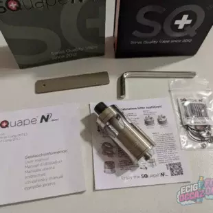 [COLLECTOR / HIGH-END] Atomiseur RTA StattQualm SQuape N[duro] DL