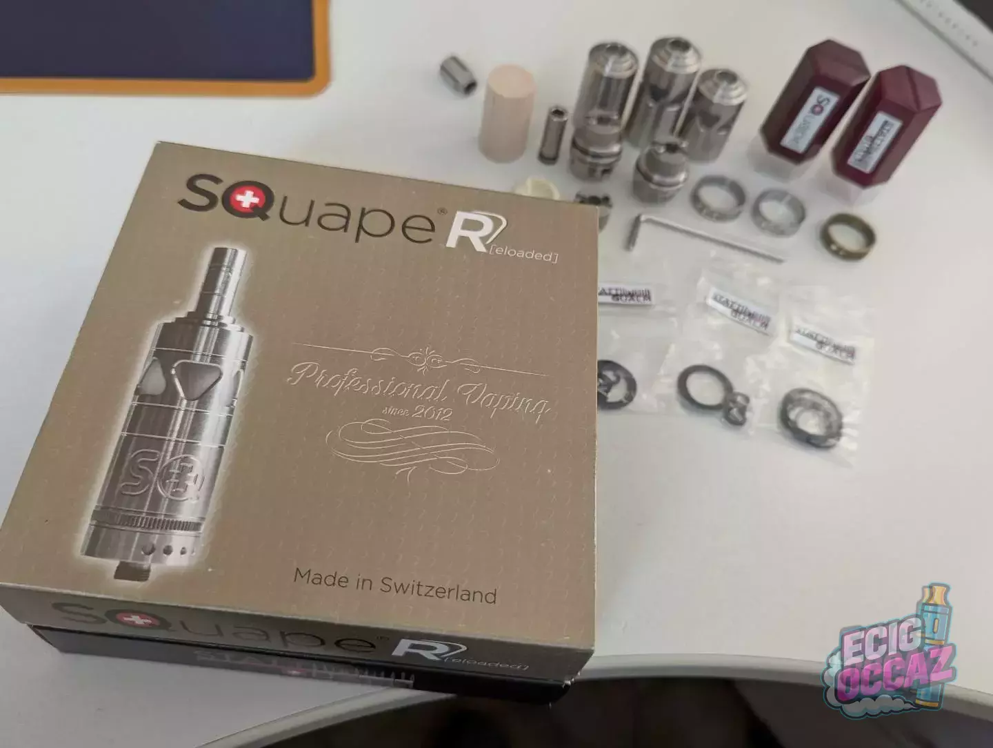 [COLLECTOR / HIGH-END] Atomiseur RTA StattQualm – SQuape R[eloaded]