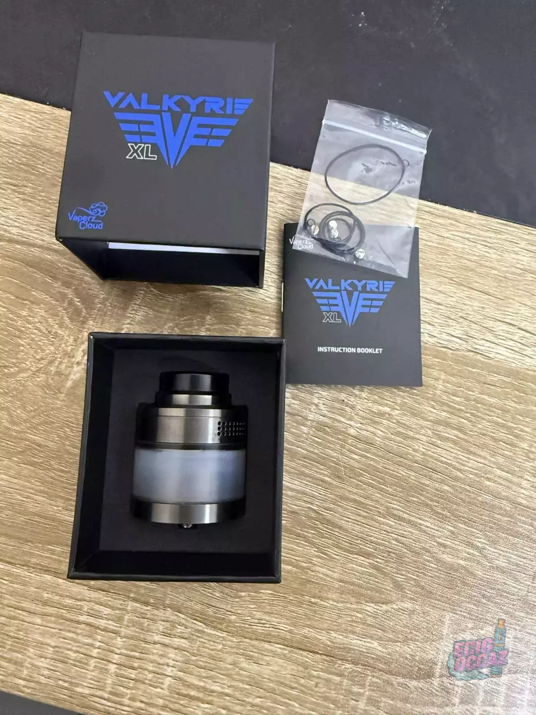 Vaperz Cloud Valkyrie XL RTA 40 mm – Double Coil