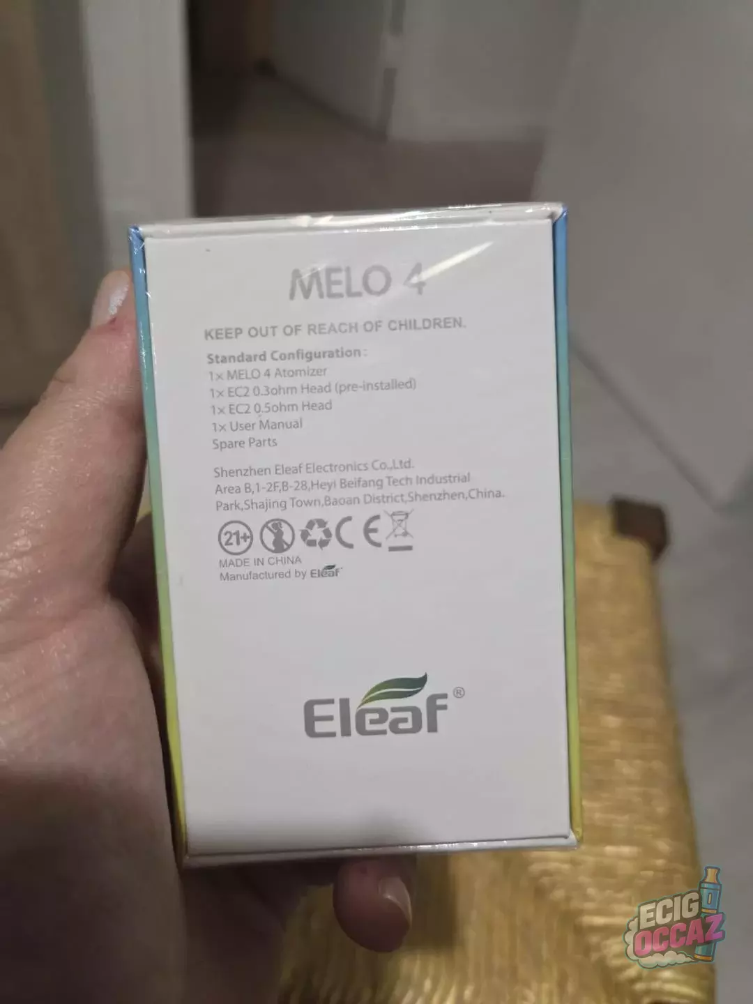 Coil Melo 4 blanc sous blister