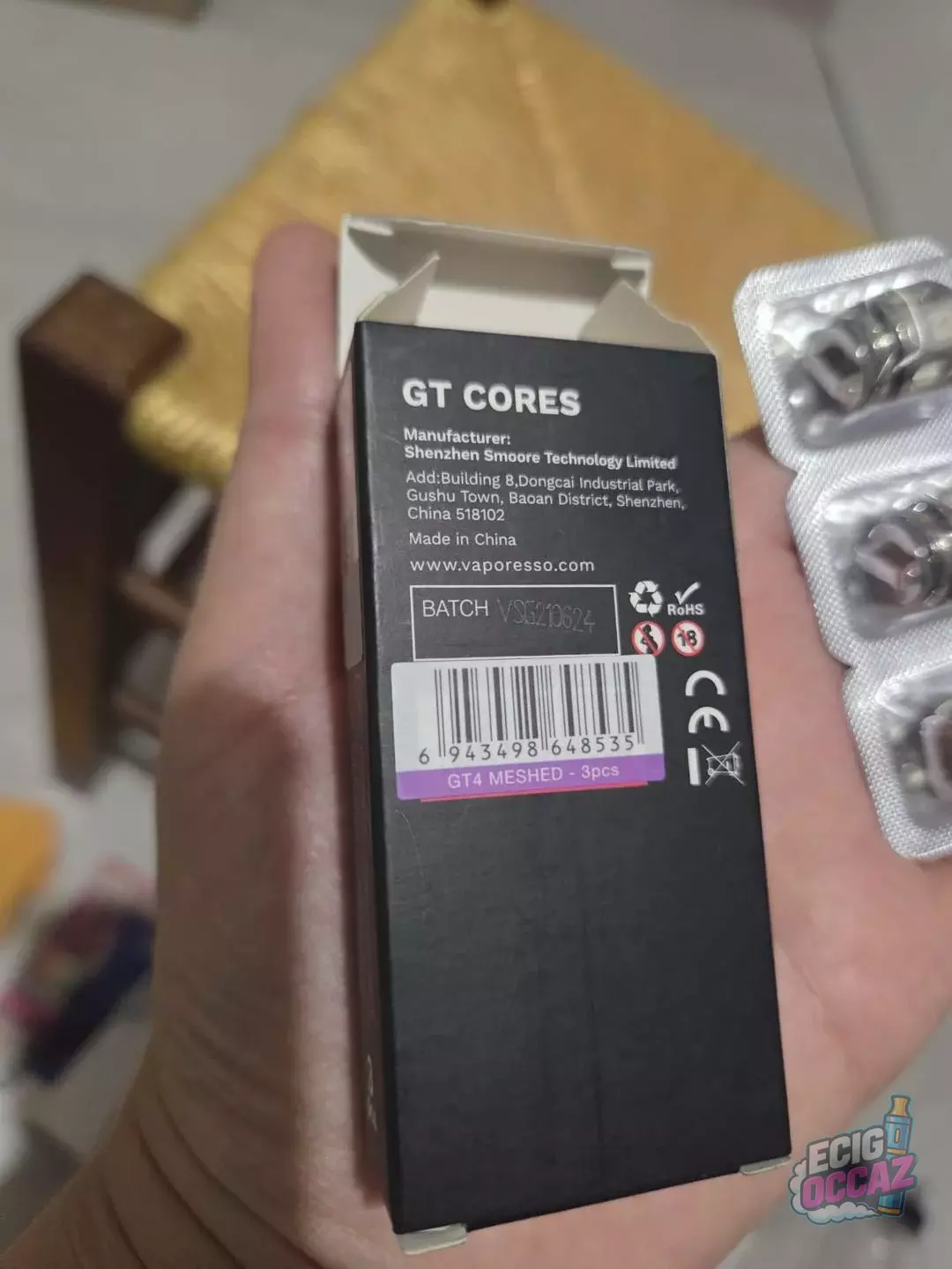 5 coils GT4 meshed cores