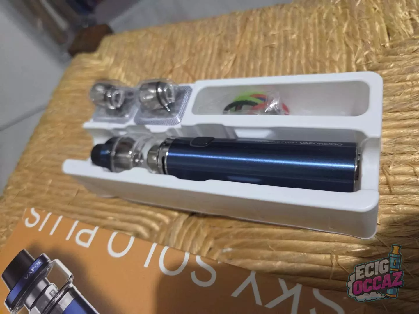 Vapoteuse Vaporesso Sky Solo Plus bleue 8ml
