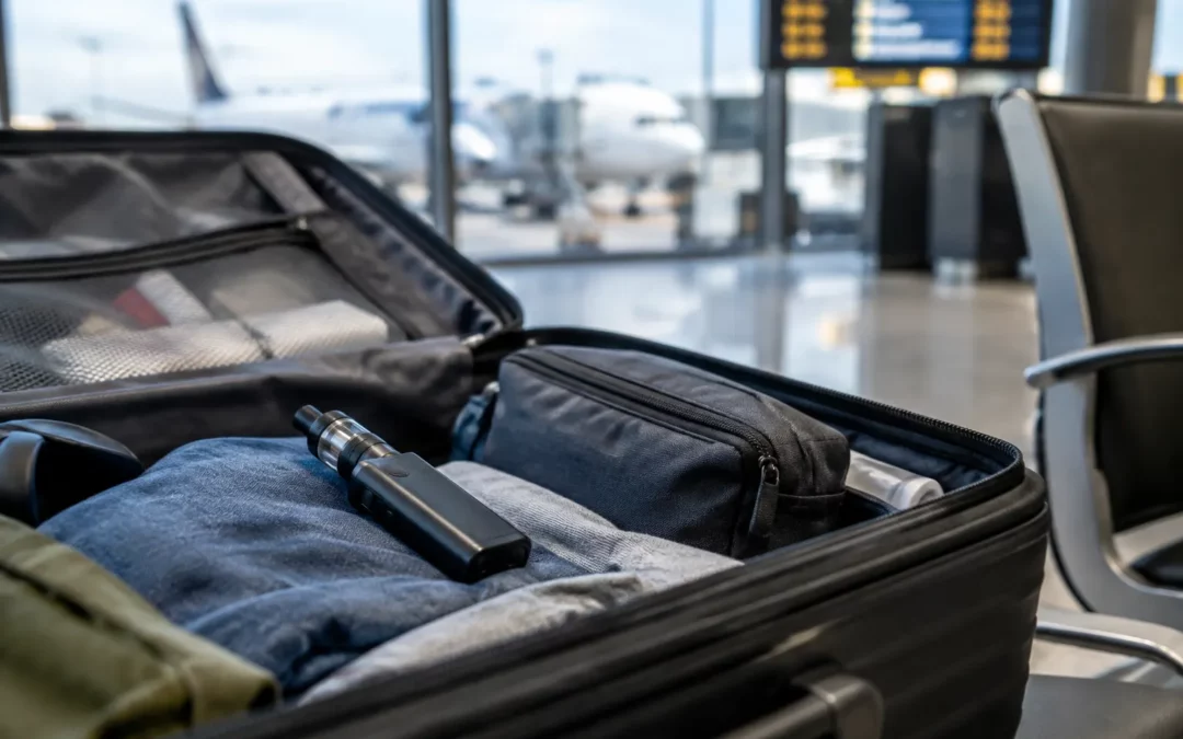 Cigarette électronique en soute : le bagage reste au sol