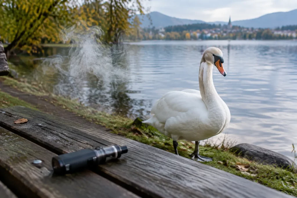 Cruauté animale envers un cygne : deux adolescents mis en cause pour de la vapeur