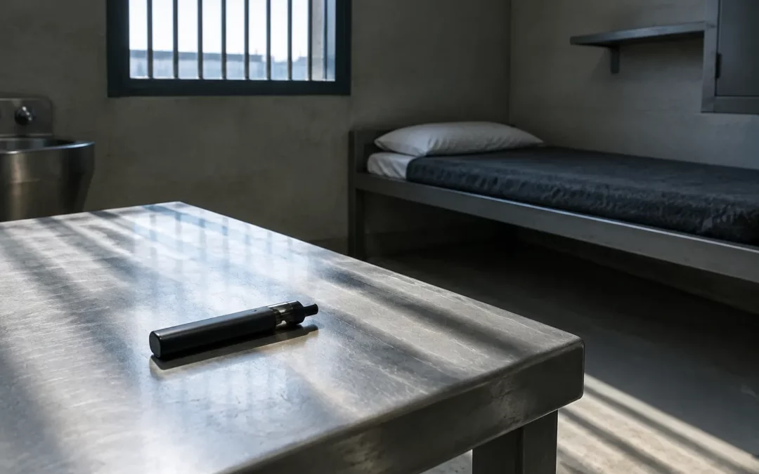 Cigarette électronique en prison : ce que la France permet