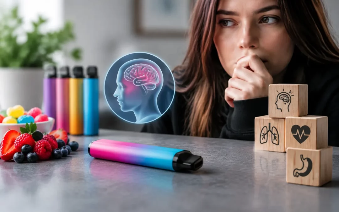 Illustration IA : Explorer les effets indésirables de la Puff : Ce qu'il faut savoir