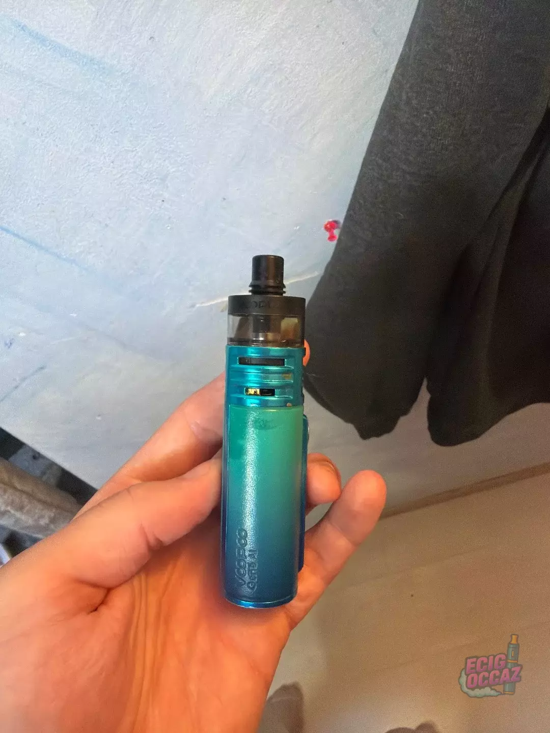 Voopoo Drag H40 vert et bleu – À réparer