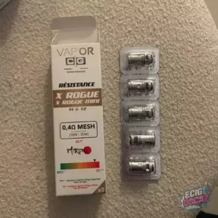 Têtes et résistances de cigarettes électronique