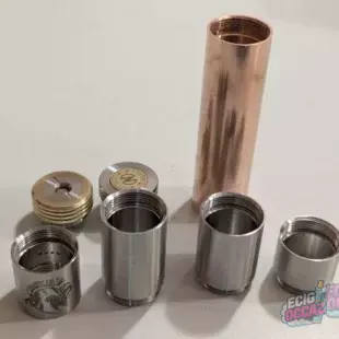 [COLLECTOR / HIGHEND] Mod Meca Trojan by Neutral Workz Copper/SS 18350~18650 + Kick V2 by Evolv