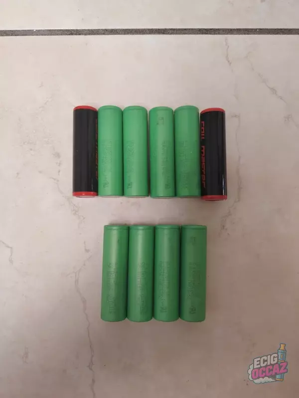 10 Accus Sony VTC6 18650