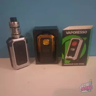 Lot Vaporesso Armour Max (Kit Complet + Box supplémentaire Cyber Gold)
