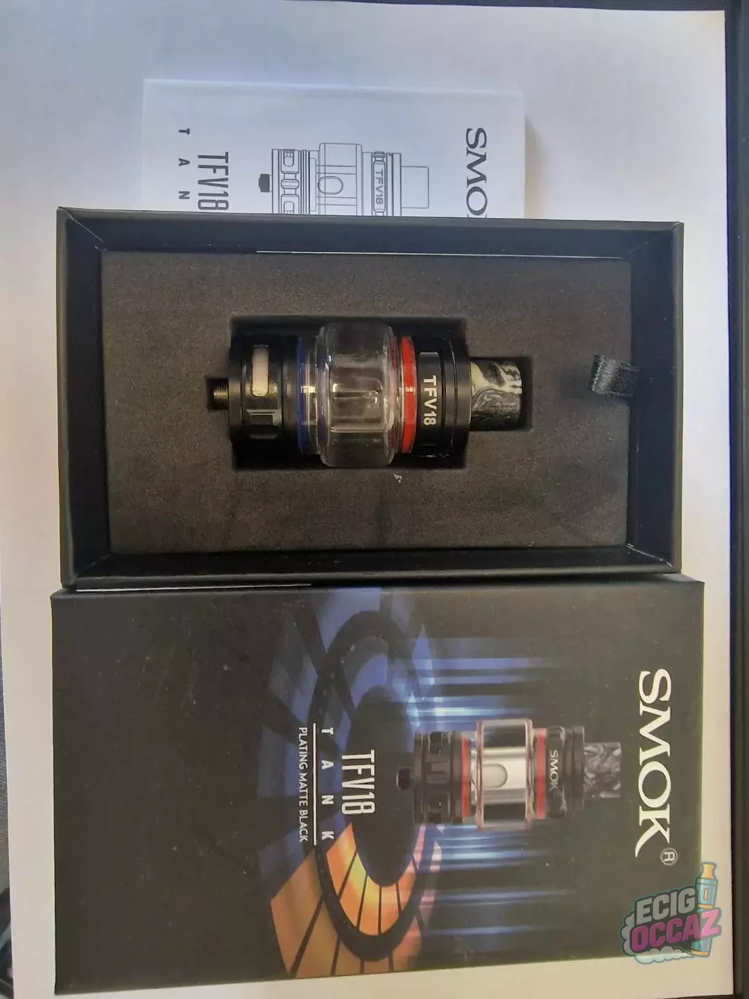 Smoking tfv18 tank