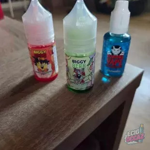 X3 Arômes Heisenberg et biggy bear