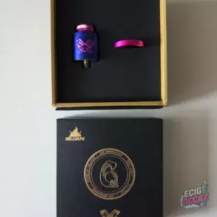 Dripper Dead Rabbit Solo RDA Hellvape Édition 6th Anniversary Blue/Purple