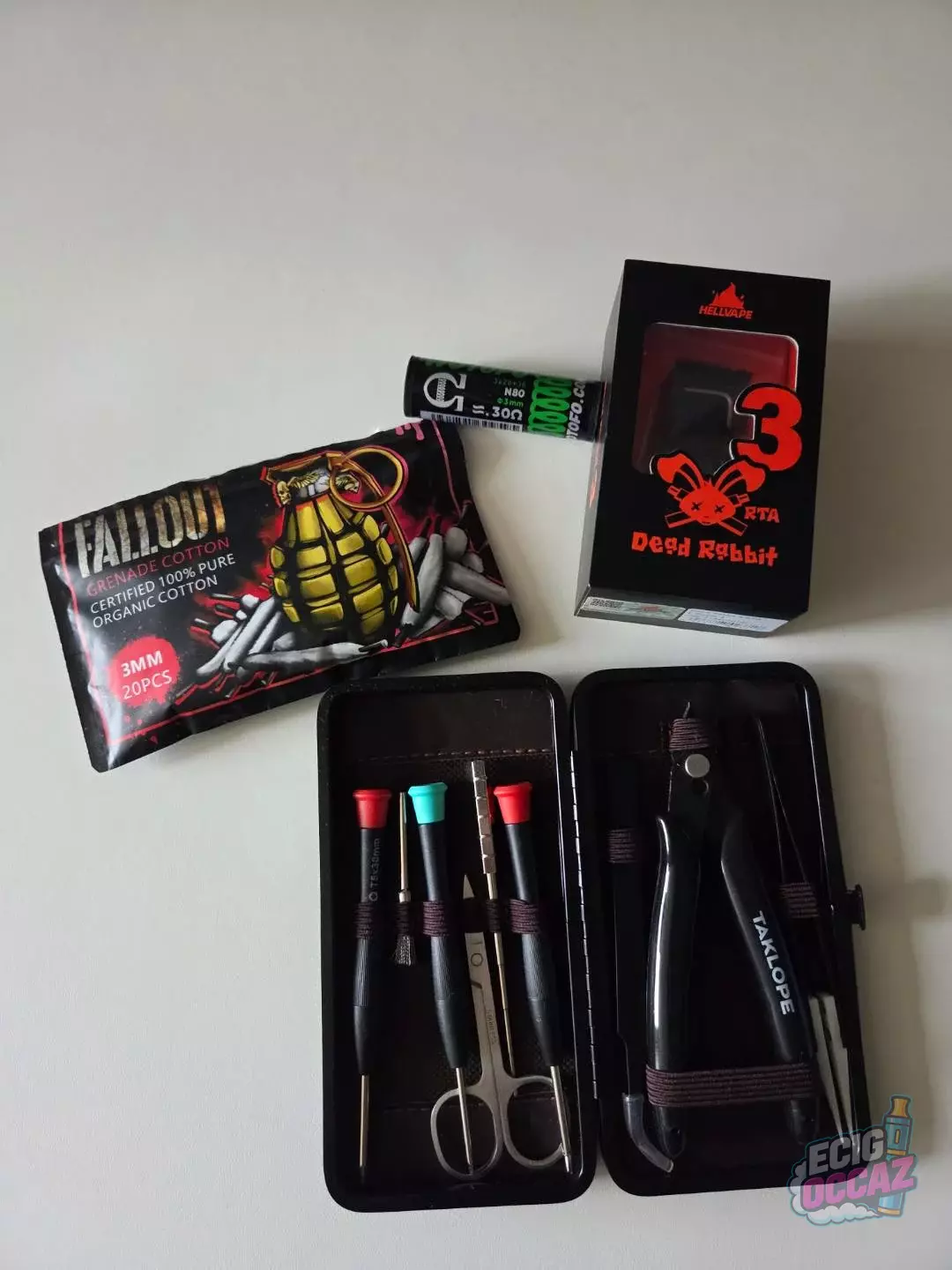 Atomiseur Dead Rabbit 3 RTA Hellvape Purple