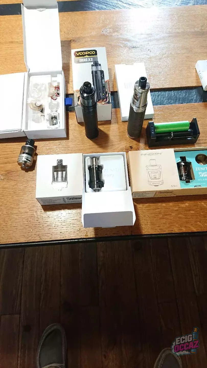 2 cig Voopoo+accessoires