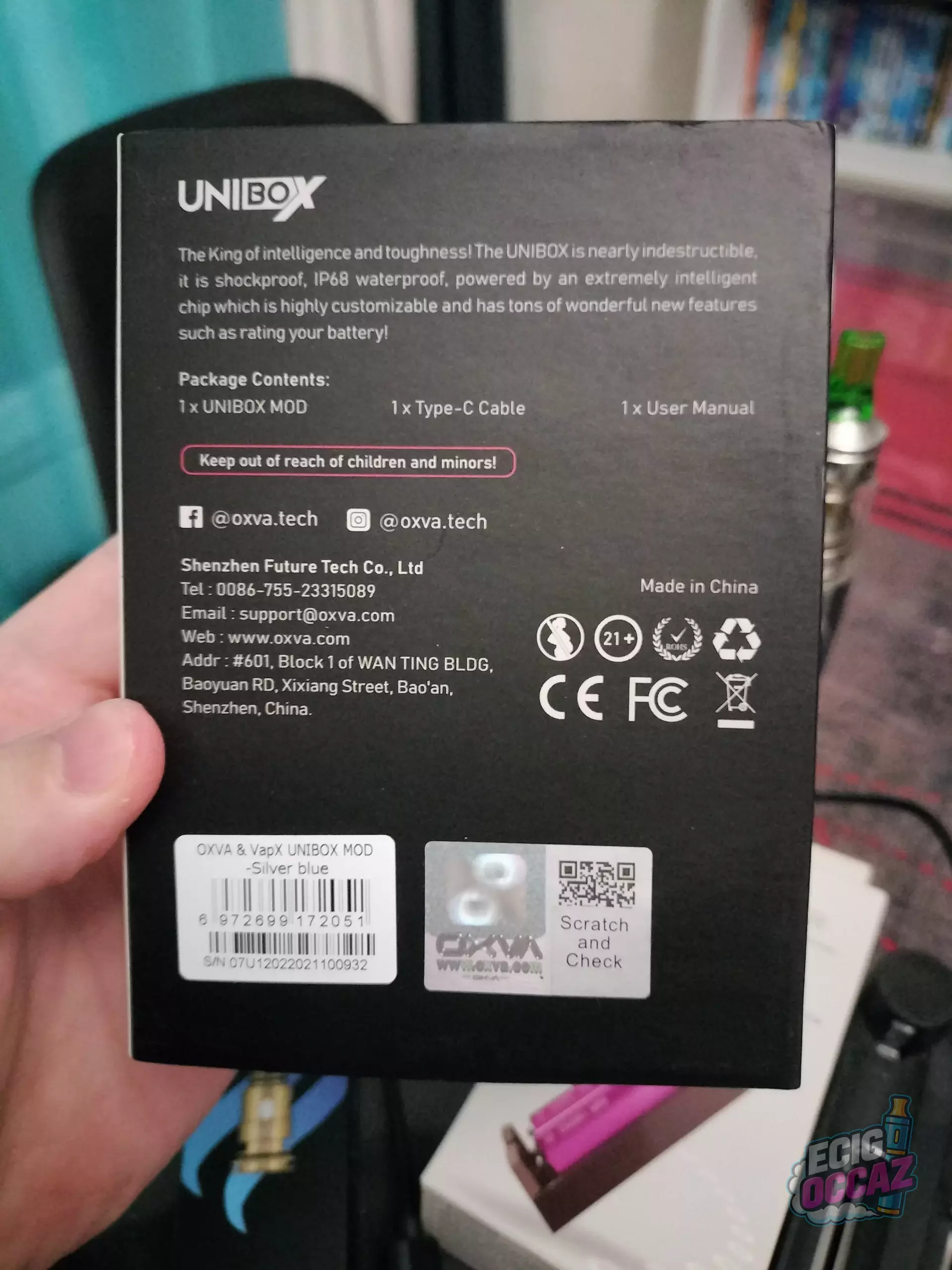 Cigarette électronique geekvape