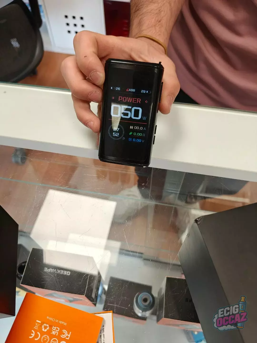 GEEKVAPE Z200 Kit et 3 résistances neuves