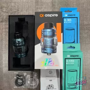 Clearomiseur H2 Tank bleu/9 resistances