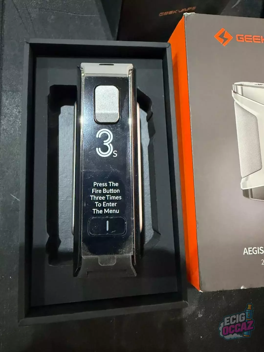 BOX MOD AEGIS LEGEND III GRIS – JAMAIS UTILISE