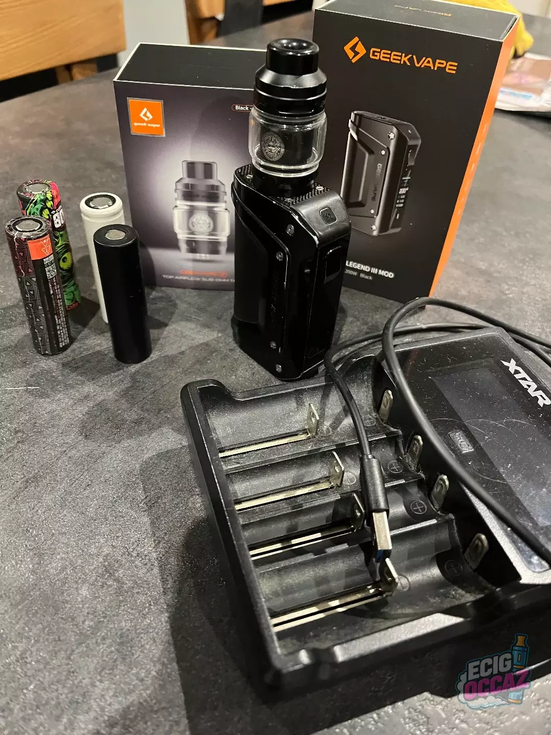 Aegis légend 3 + chargeur et accus