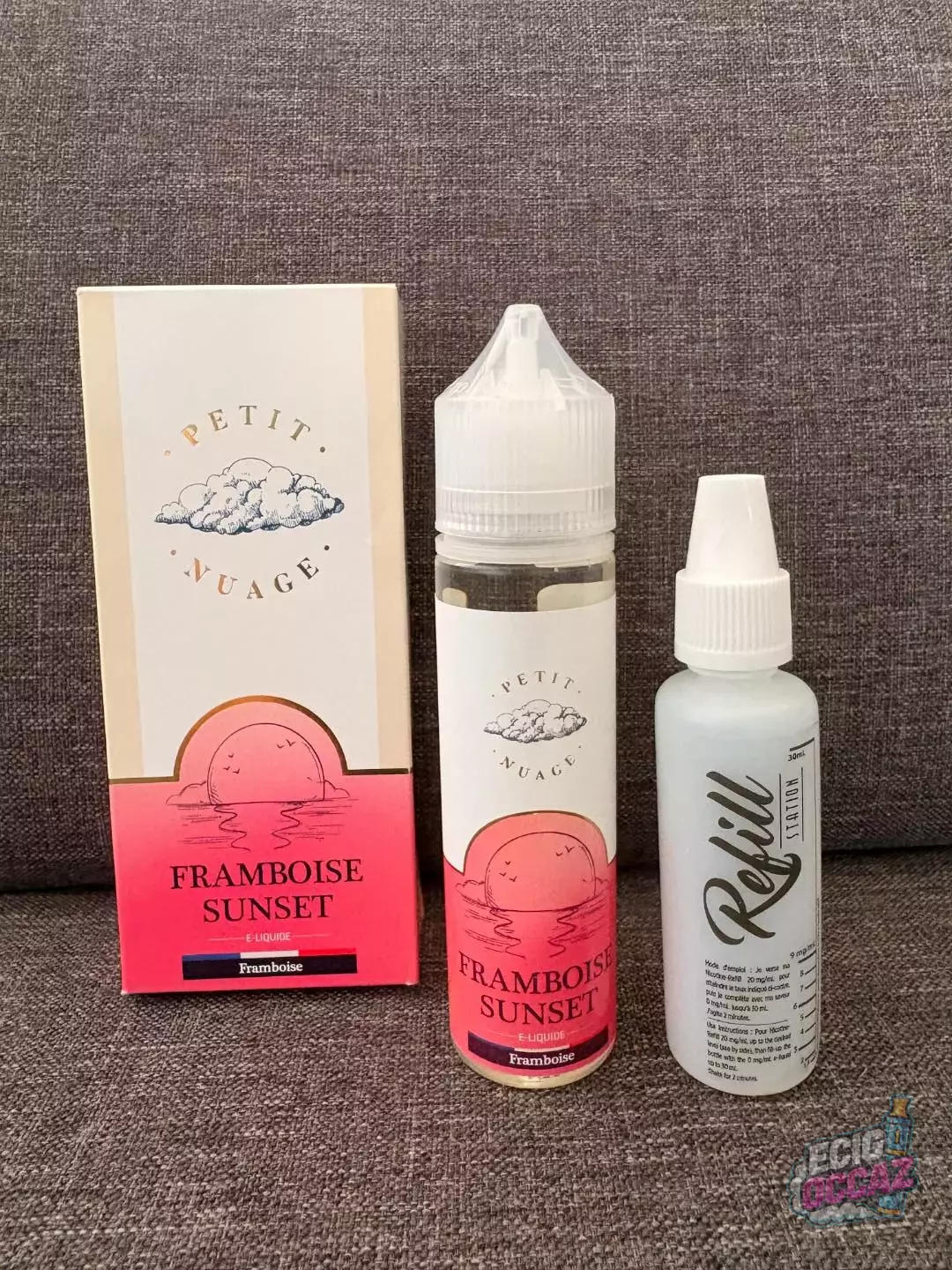 Framboise Fraise des bois Mûre – Petit Nuage – 60ML – 0% de nicotine