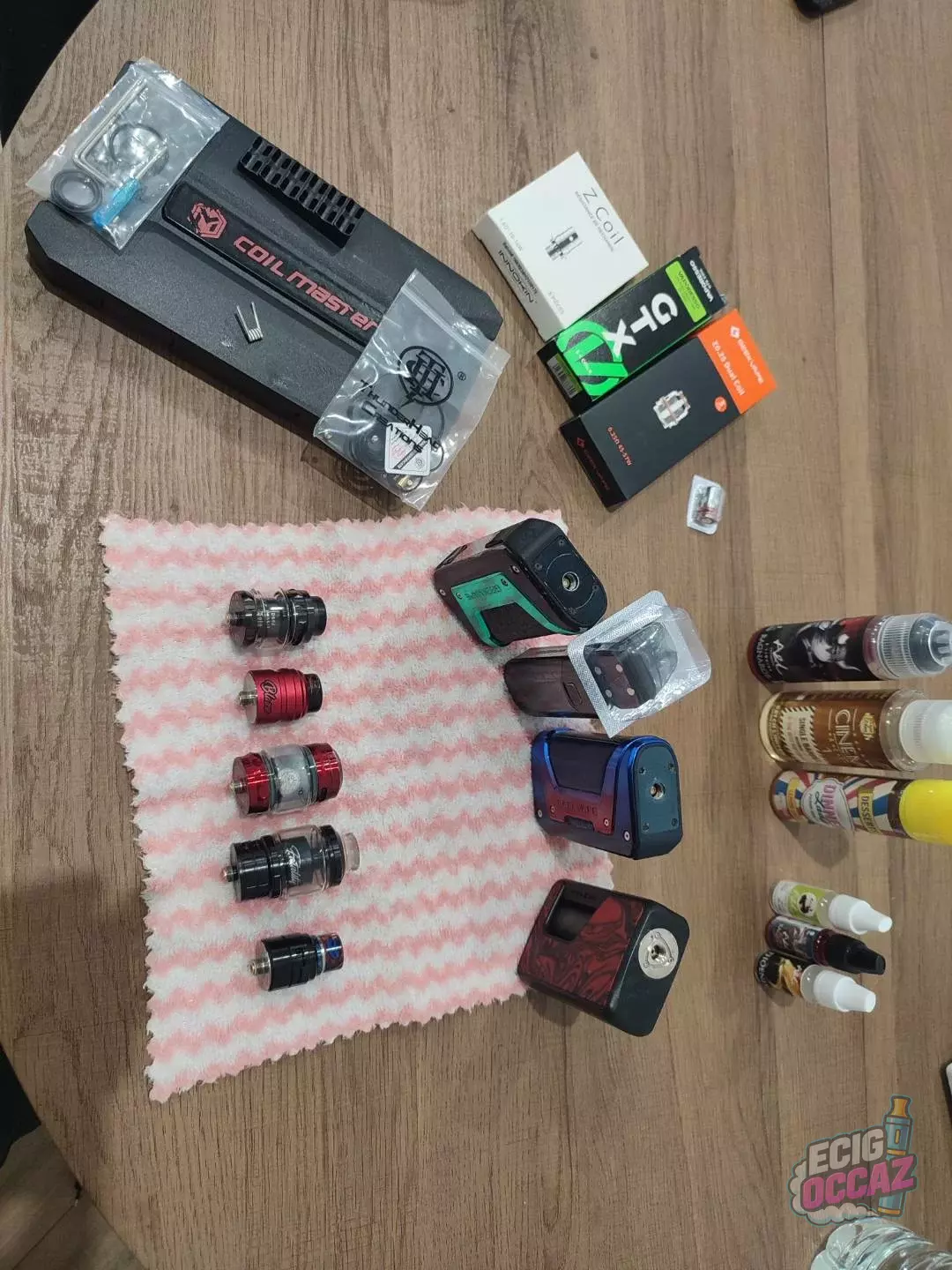 Aegis Legend 2 + Pulse V2 squonk + Fatality M25 + Dead Rabbit Solo + Autres + outils