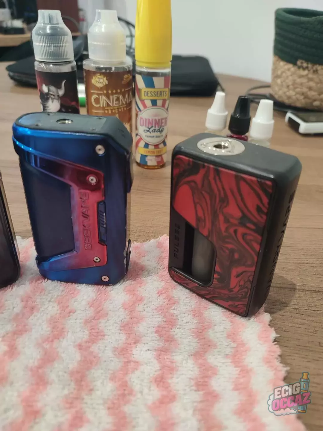 Aegis Legend 2 + Pulse V2 squonk + Fatality M25 + Dead Rabbit Solo + Autres + outils