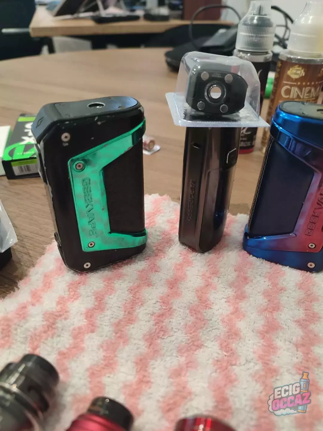 Aegis Legend 2 + Pulse V2 squonk + Fatality M25 + Dead Rabbit Solo + Autres + outils
