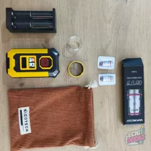 Vaporesso Armour Max Jaune et Noir + 2 Accus, Chargeur et Accessoires