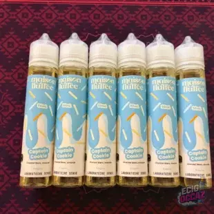 E liquide 50ml Maison Fluffé Captain cookie