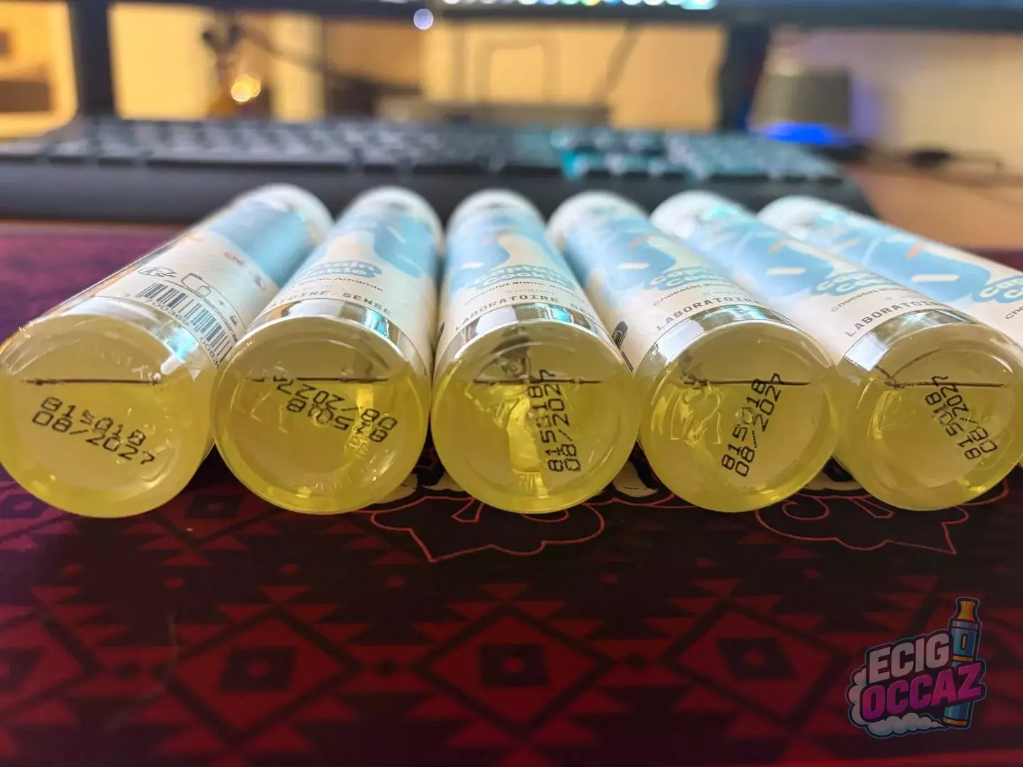 E liquide 50ml Maison Fluffé Captain cookie