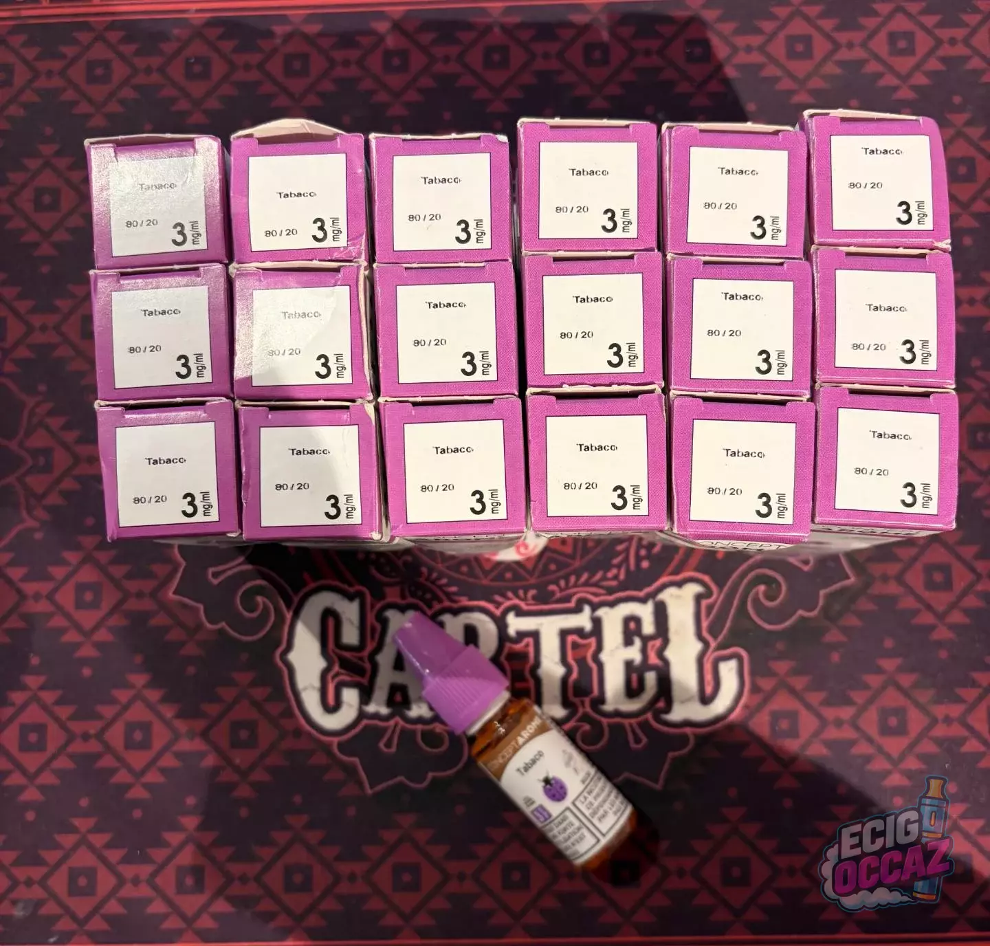 E liquide 10 ml Concept Arome Tabaco 3 MG