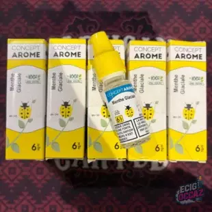 E liquide 10 ml Concept Arome Menthe Glaciale 6 MG