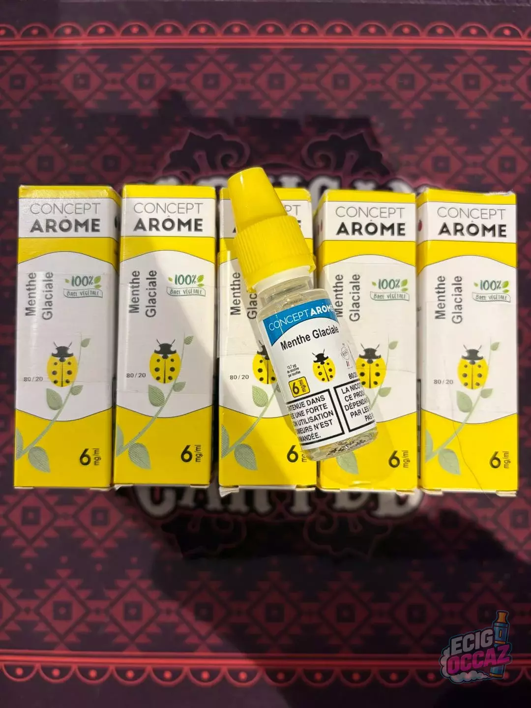 E liquide 10 ml Concept Arome Menthe Glaciale 6 MG