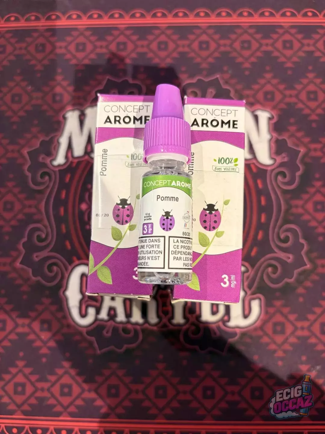 E liquide 10 ml Concept Arome Pomme 3 MG