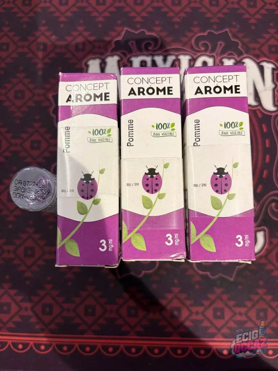 E liquide 10 ml Concept Arome Pomme 3 MG