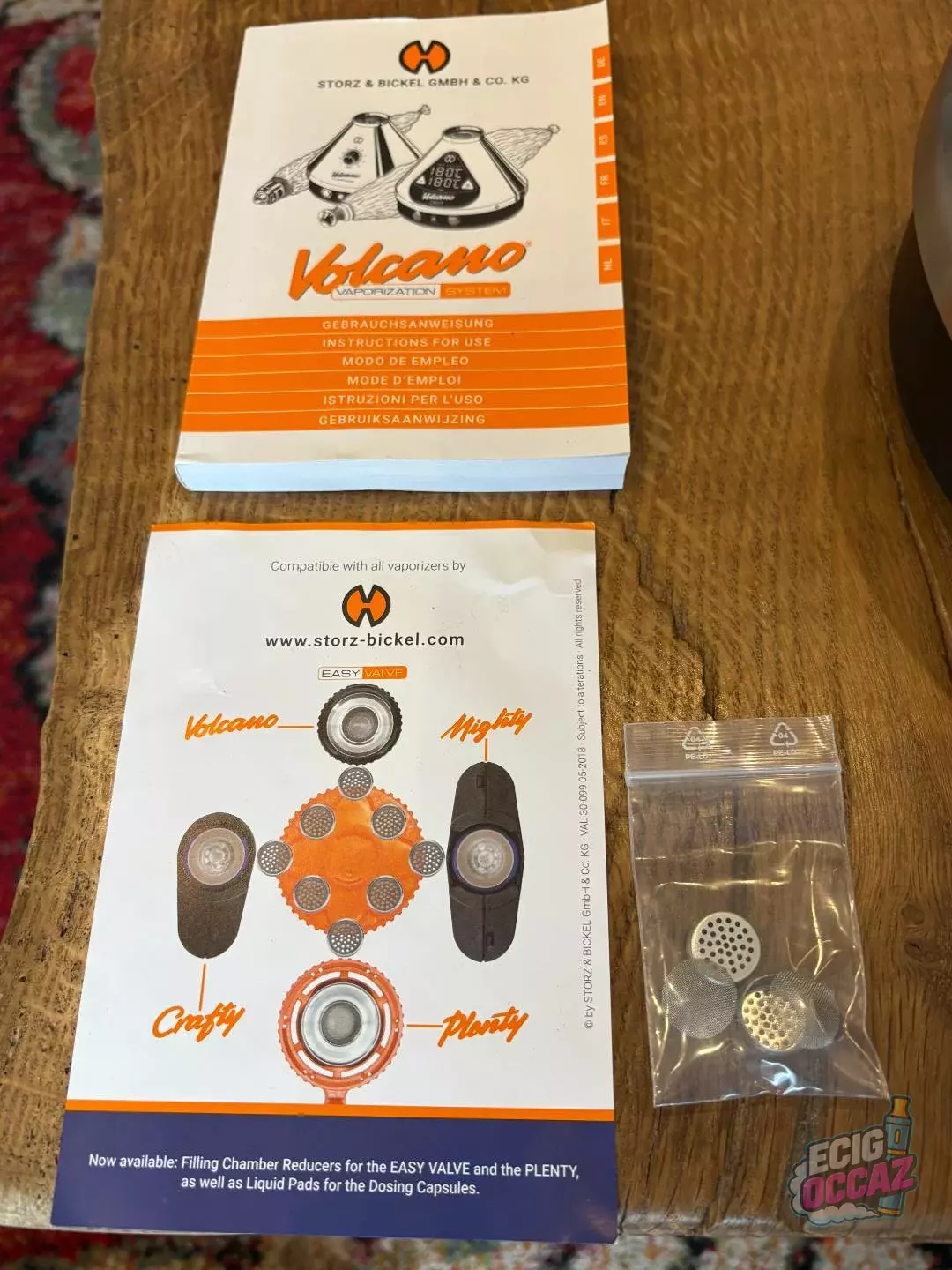 Volcano Classic Vaporizer + Accessoires ( comme neuf )