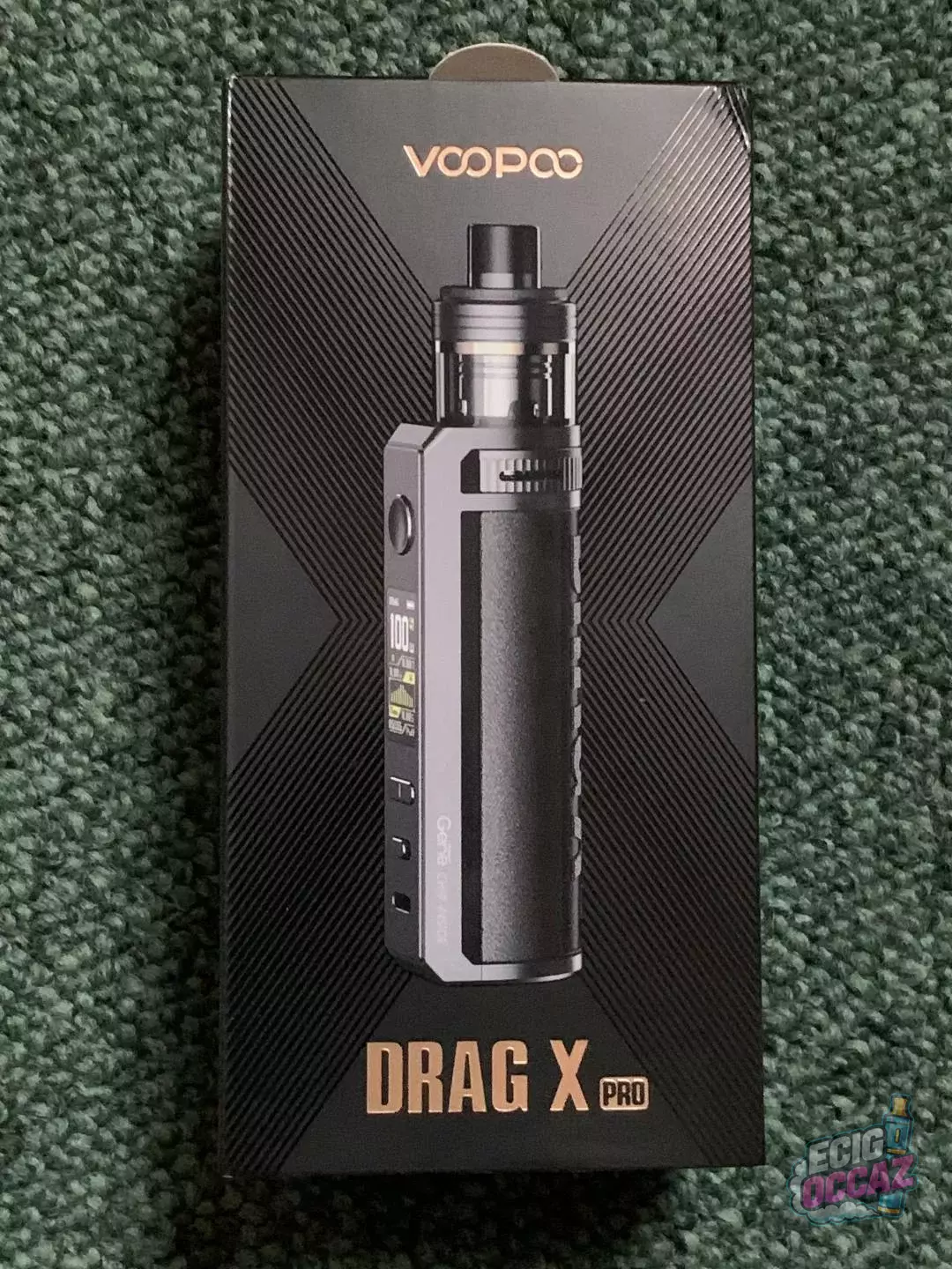 Voopoo Drag X Pro + accu 21700 + chargeur + pod + résistances