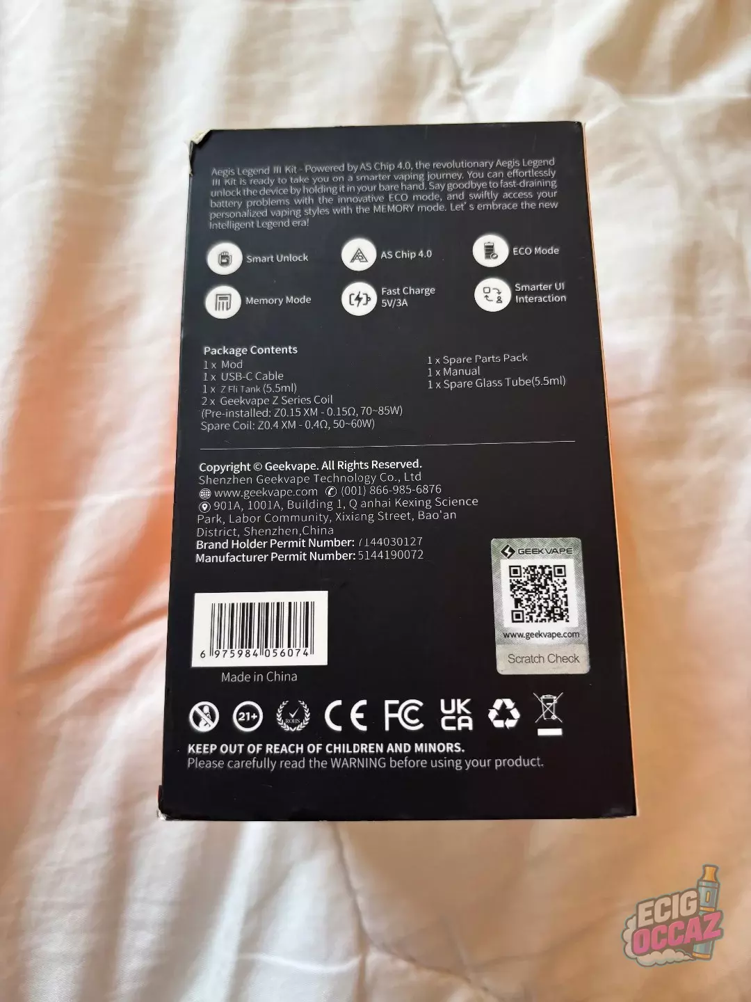 Geekvape – Kit Aegis Legend 3 III