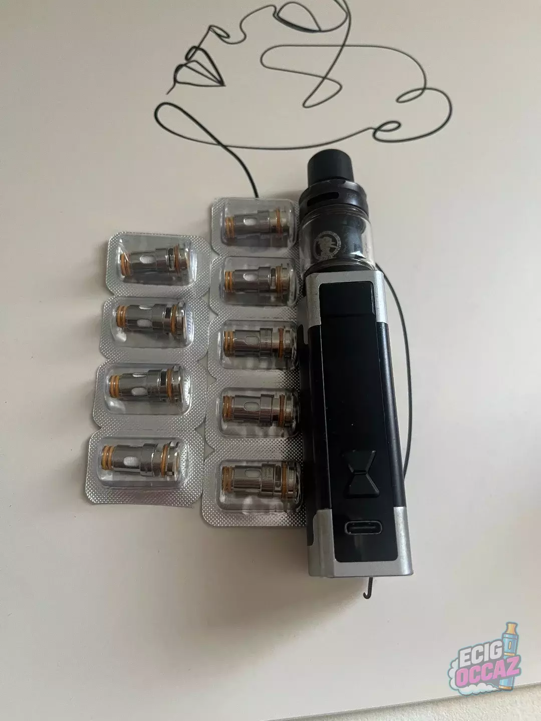 Geekvape Aegis M100 / Aegis Mini 2 + Zeus Nano 2 + résistances B0.6