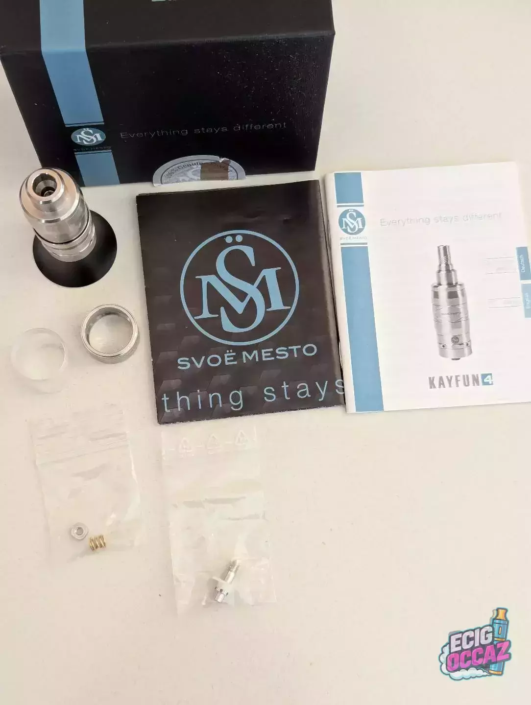 [COLLECTOR / HIGH-END] Atomiseur RTA Svoëmesto Kayfun V4 + Kit Sub-Ohm