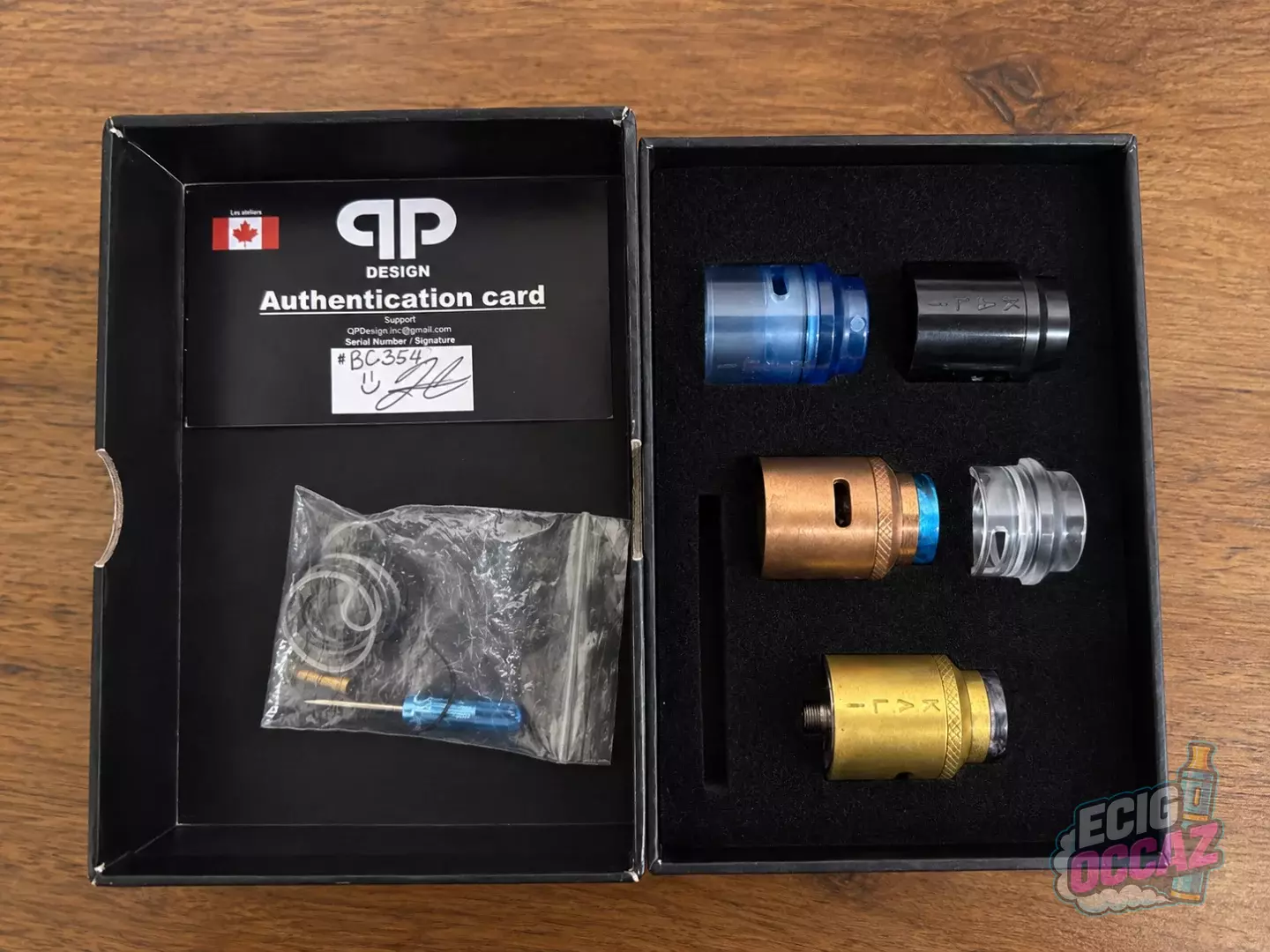 QP Design KALi V2 RDA/RSA Master Kit – 25 mm