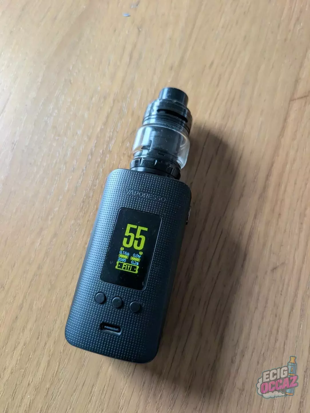 Kit Vaporesso GEN 200 (220 W) + HorizonTech Falcon + 2 accus Sony VTC6