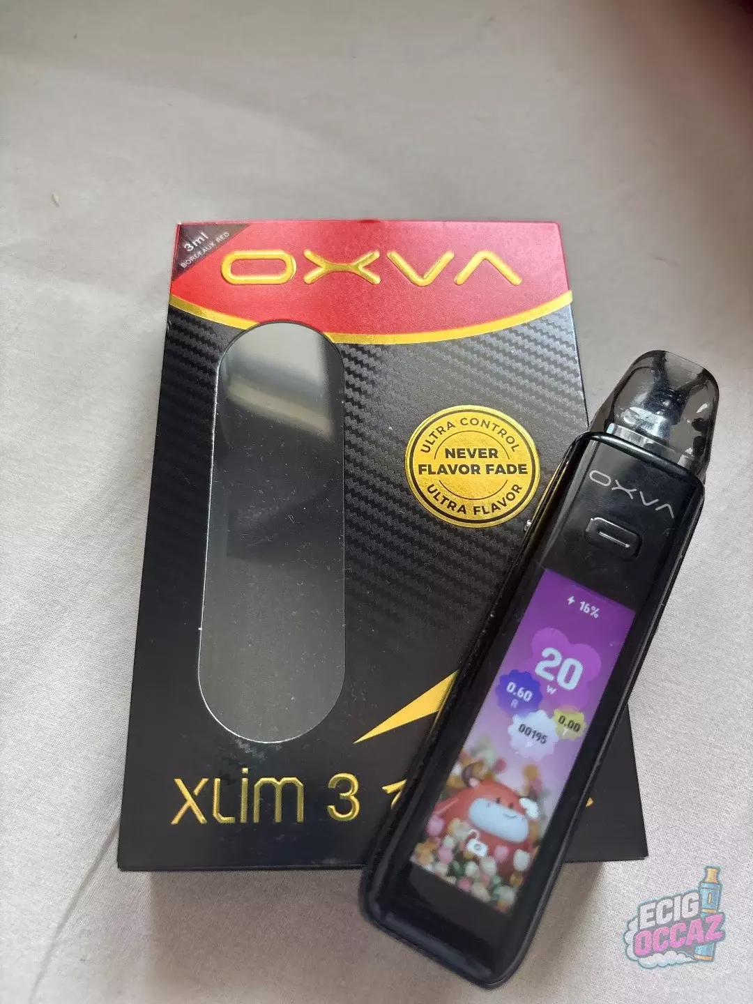 Cigarette électronique Oxva XLIM 3 en bordeaux