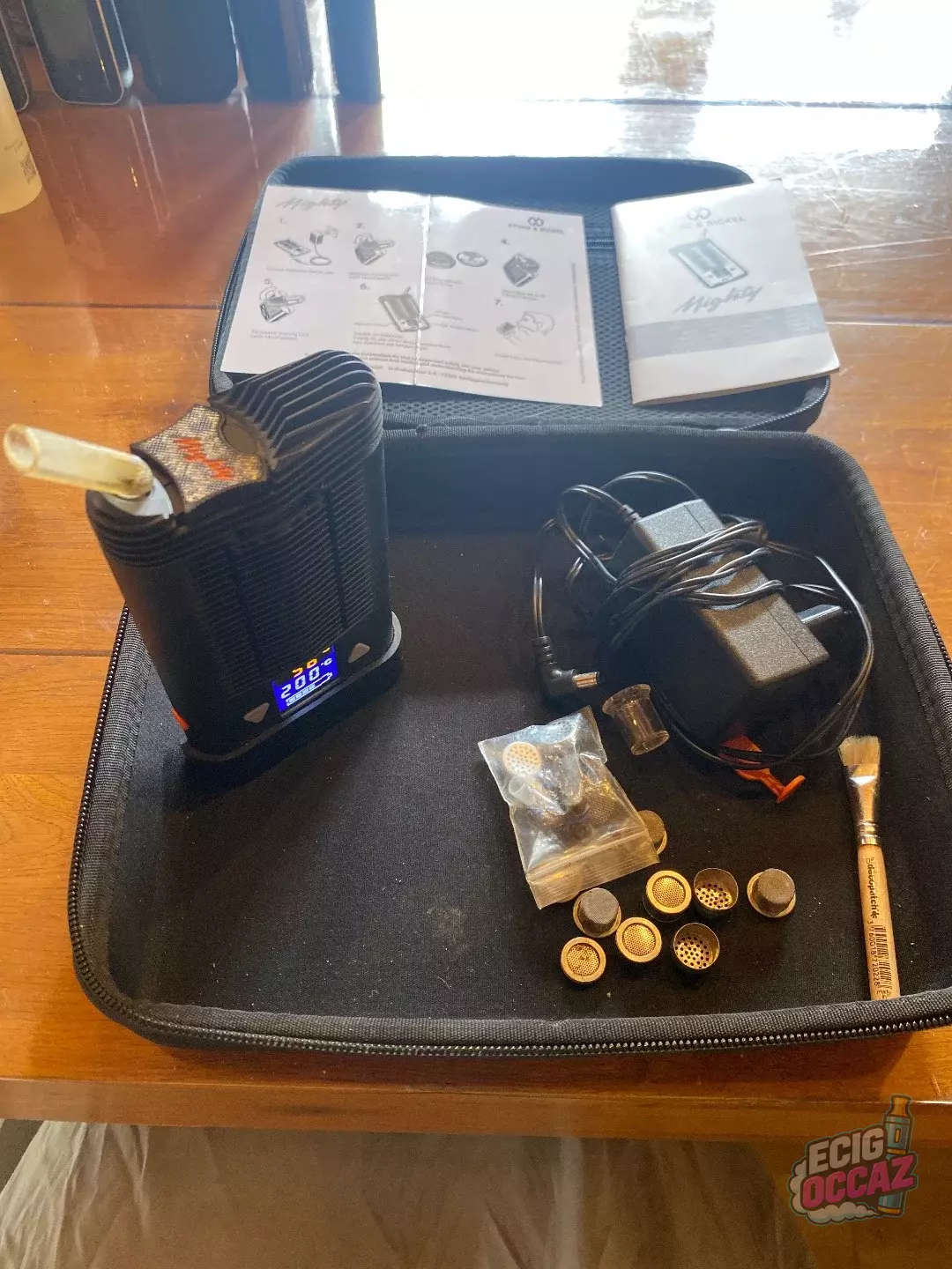 Vaporisateur Mighty Storz & Bickel + accessoires et housse de transport